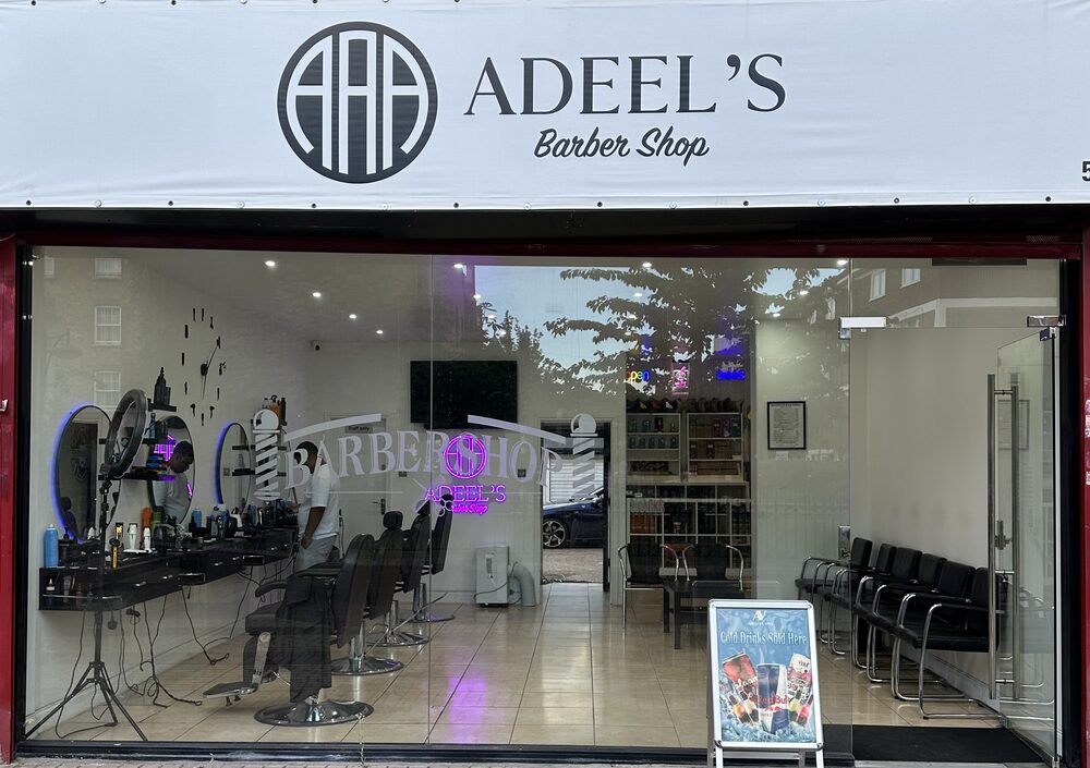 Adeel's Barbershop on Old Ford Road